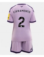 Newcastle United Tino Livramento #2 Alternativní dres pro děti 2026-27 Krátký Rukáv (+ trenýrky)